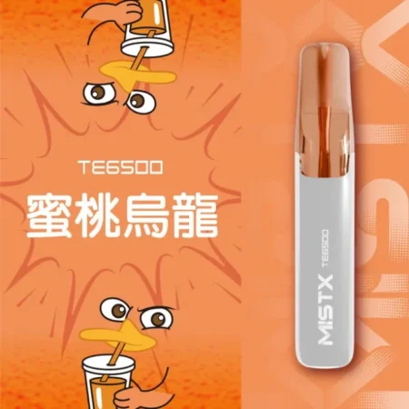 MIST X TE 鴨嘴獸 6500口 一次性電子煙｜長效續航｜拋棄式設計・免充電