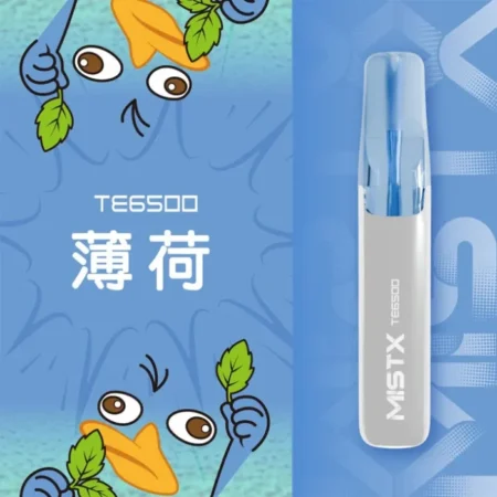 MIST X TE 鴨嘴獸 6500口 一次性電子煙｜長效續航｜拋棄式設計・免充電