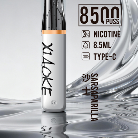 xiaoke 梟客 口紅款 8500口 拋棄式電子煙｜高顏值設計・大容量續航・台灣現貨